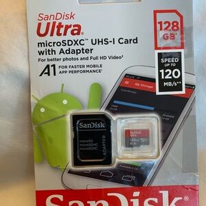 SanDisk Ultra 128 gb UHS-I card